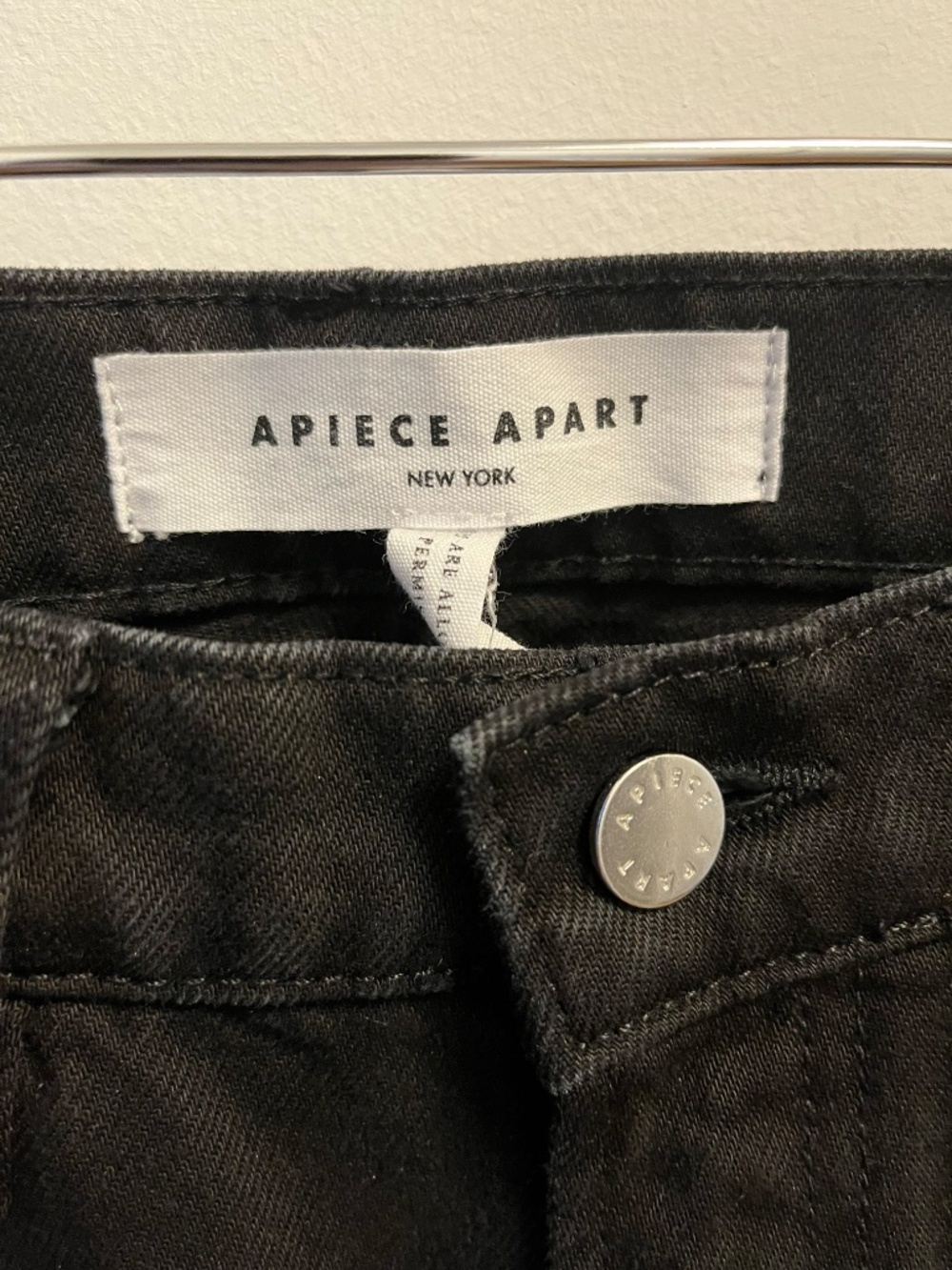 Apiece Apart Skate Jeans - Onyx Wash Size 25 - Picture 4 of 10